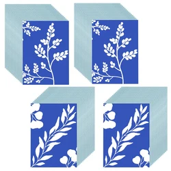 Papier cyanotype A5 pour enfants et adultes, kit d'art d'impression solaire, haute sensibilité, 60 pièces