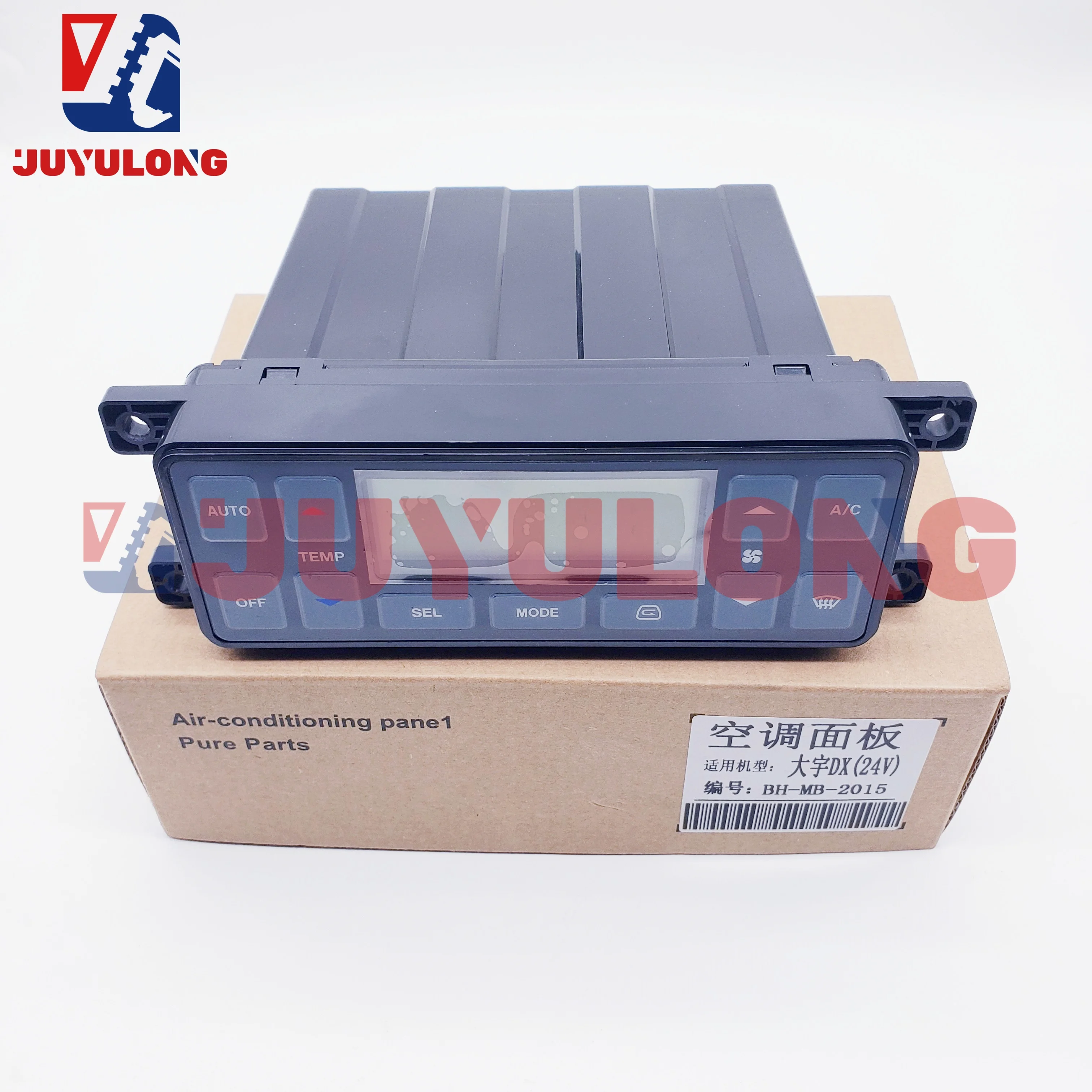 JUYULONG High Quality Air Conditioning Controller Panel 24V for Doosan Daewoo DX260 300 350 Construction Machinery Parts