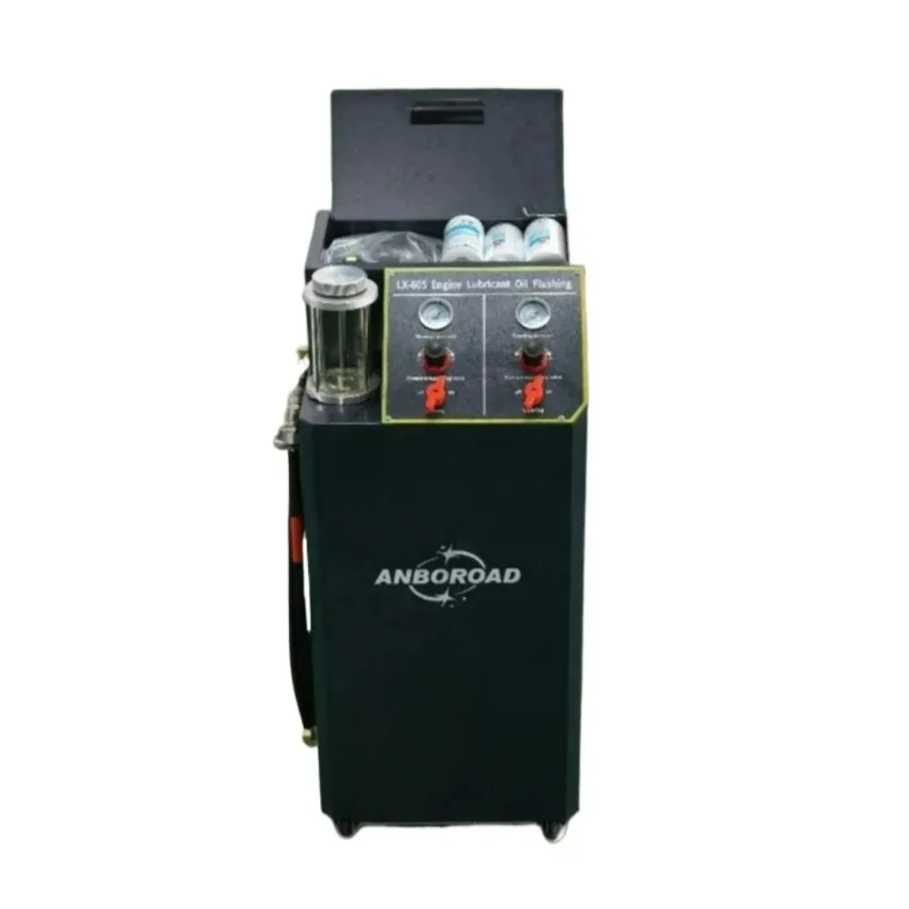 Professional High-Efficiency Metal Engine Oil Flushing Machine Lubricant Cleaner for Car and Truck Motor System