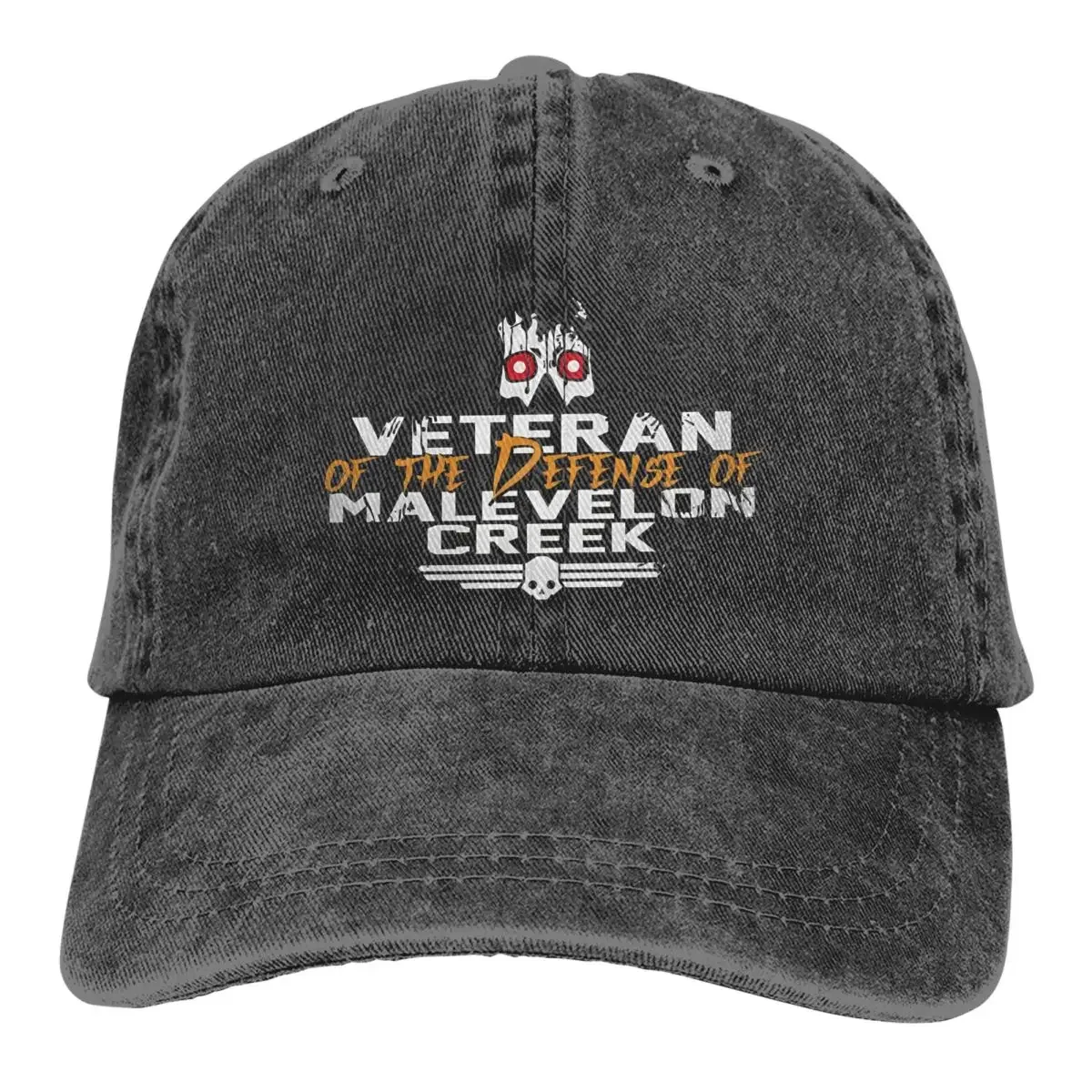 Vintage Helldivers 2 Malevelon Creek Veteran Game Merch Baseball Cap Men Women Distressed Washed Sun Cap Hip Hop Caps Hat