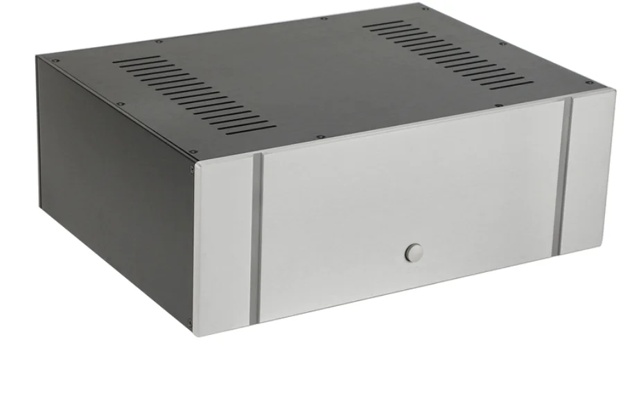 WA196 All aluminum amplifier chassis / Preamplifier case / AMP Enclosure DIY box (430 *150*310mm)
