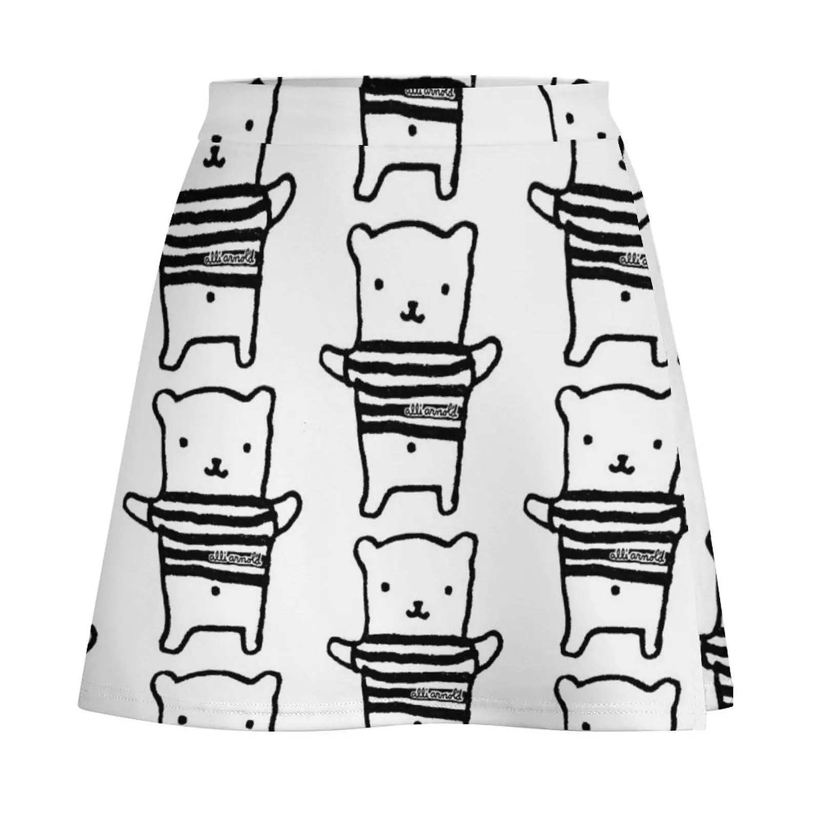 Classic Alli Bear Mini Skirt kawaii clothes short skirt women clothing 2025 new arrivals modest skirts for women