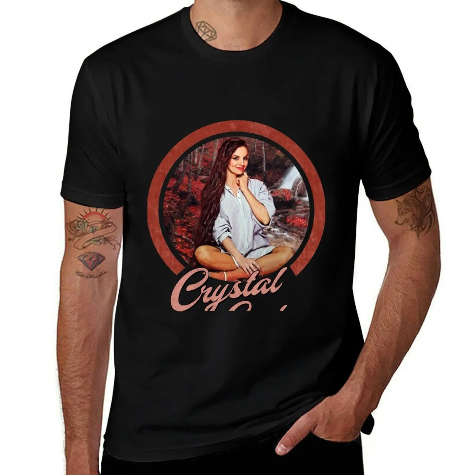 

The Great Crystal Gayle T-Shirt mens graphic t shirts black cotton t-shirt plain for man package T-Shirt