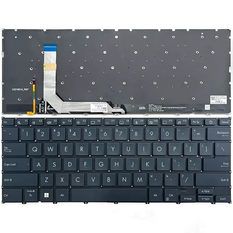 Keyboard for Asus ZenBook 14 Flip UX3404 UP3404 VA VC Notebook