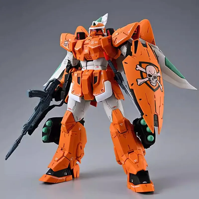 Bandai-figura de acción de GUNDAM MOBILE GINN MIGUEL AYMAN, modelo de ensamblaje personalizado, juguetes originales, regalos coleccionables para niños