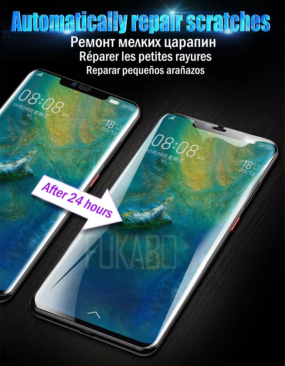 5 Stück Weiche Silikon-Hydrogel-Folie für Samsung S26 Ultra S25 Plus S24 FE S22 S21 S23 S20 Note 20 Pro M23 5G Displayschutzfolie – Detail 6