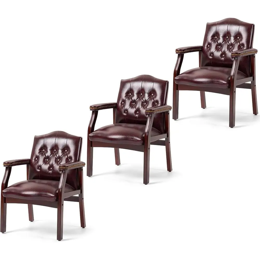 

TriSet Ergonomic Waiting Room Chairs with Arms, Conference & Meeting Side Chairs, Executive Furniture