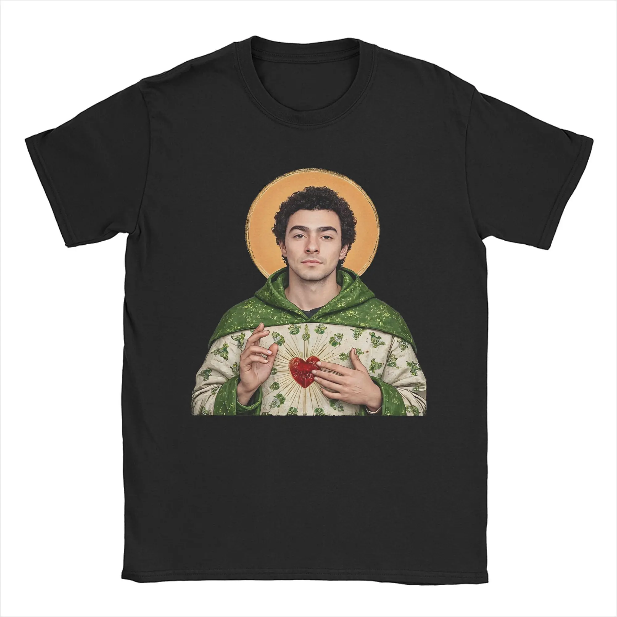 Saint St. Luigis Tshirts Unisex Cotton Top Tee Novelty  Crewneck Short Sleeve