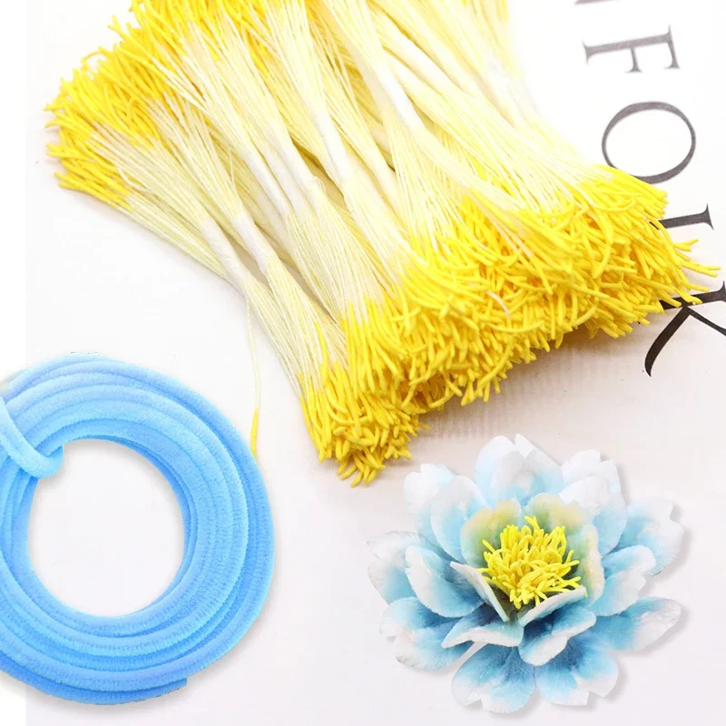 20pcs Handcraft Simulation Flower Stamen DIY Ornaments Handmade Material Flower Core Decoration Artificial Flower Accessories