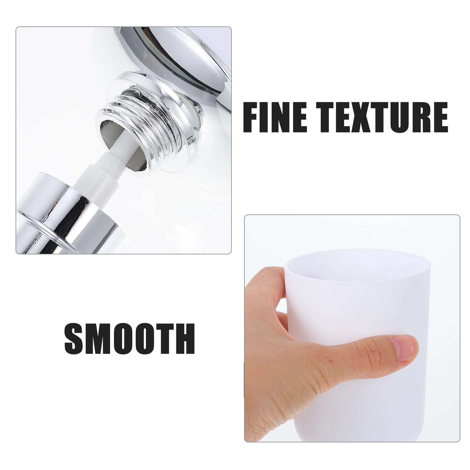 

1Set Bathroom Washing Accessories Set with Smooth Soap Plate Toothpaste Dispenser Toothbrush Storage Cup Sanitary Personal Wash