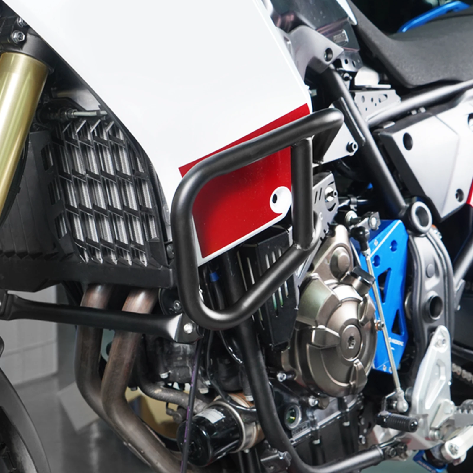NICECNC Für Yamaha Tenere 700 /XTZ700 2019-2024 Rally Edition 2020-2024 Motorrad-Motorschutz Sturzbügel Rahmenschutz – Detail 7
