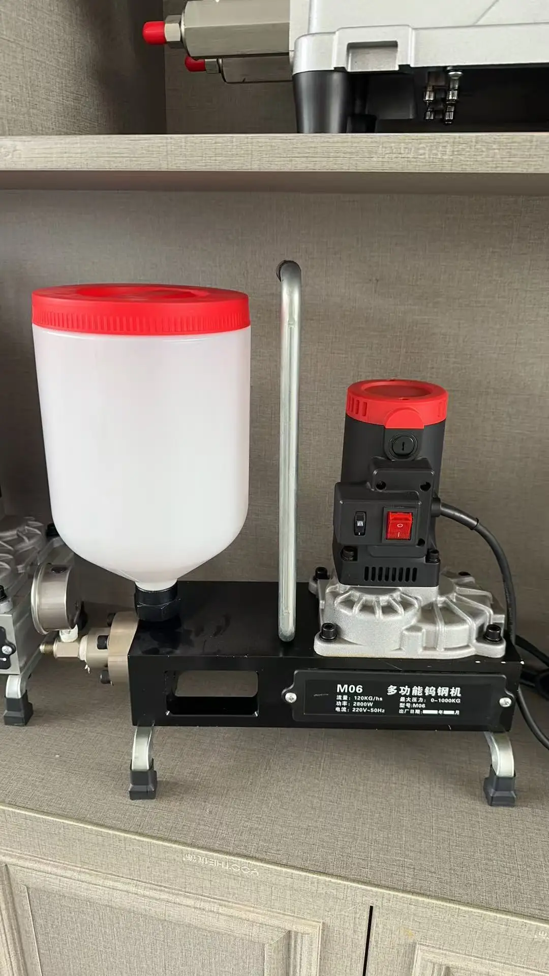 2025 Hot sell High Pressure Cement Grouting Injection Machine Waterproof with Pump and PLC Core Components 1 Year Warranty Popul