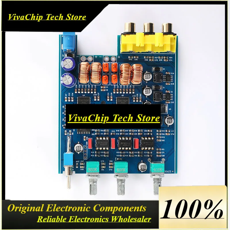 VivaMA12070*2 Class D Digital Power Amplifier 160W*2 HiFi Stereo Audio Power Amp With Treble And Bass Adjustment For CD DAC Prea