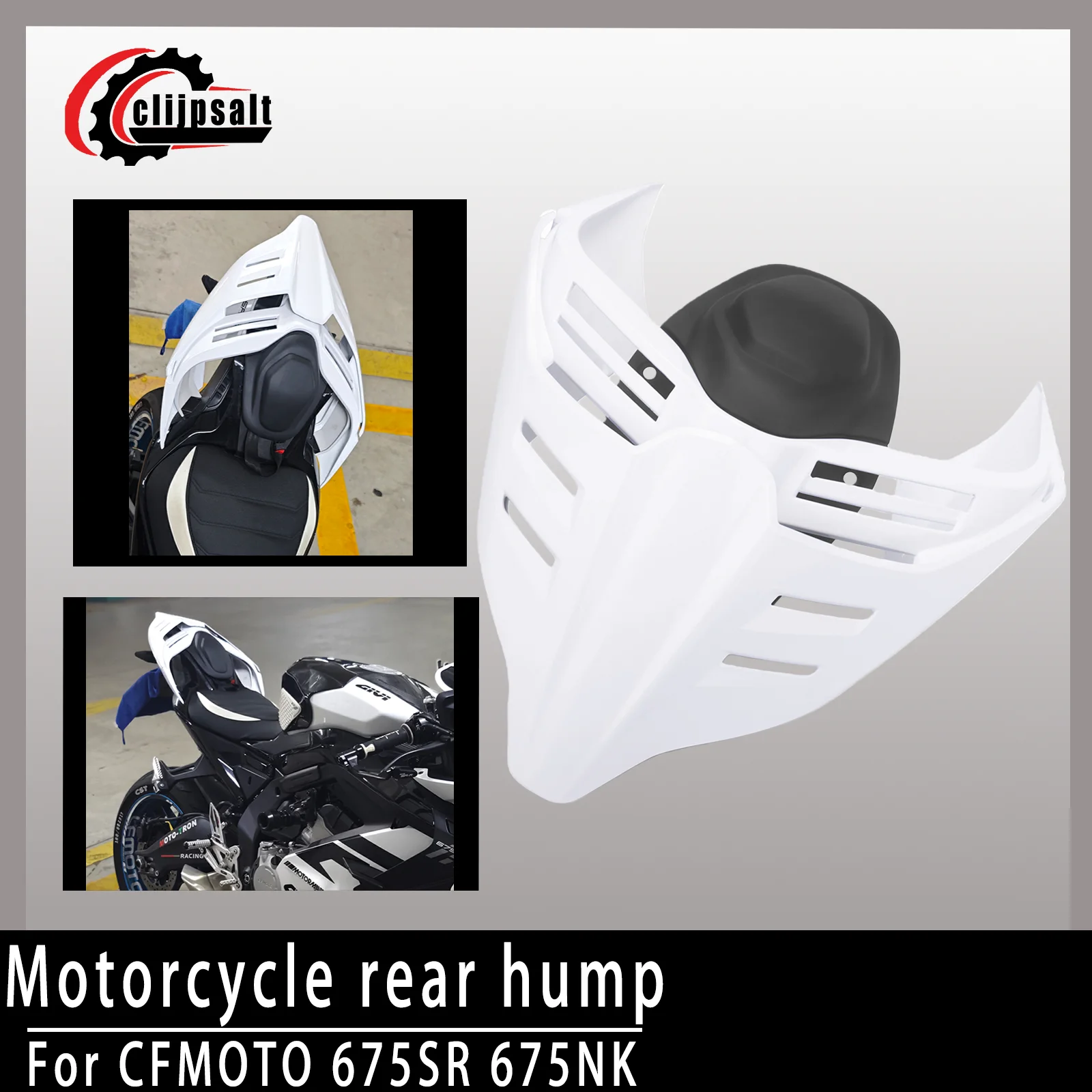 For modified humps  675S-S/675SS/675NK motorcycles, rear wing covers, Lamborghini modified humps racing tail humps fairing kit