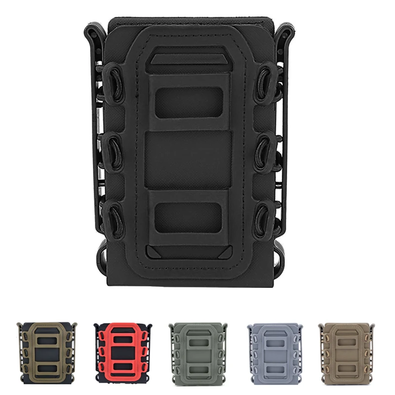 

Molle System Tactical Soft Shell 5.56MM 7.62MM Pistol Magazine Pouch Gun Accessories Cartridge Clip Pouch