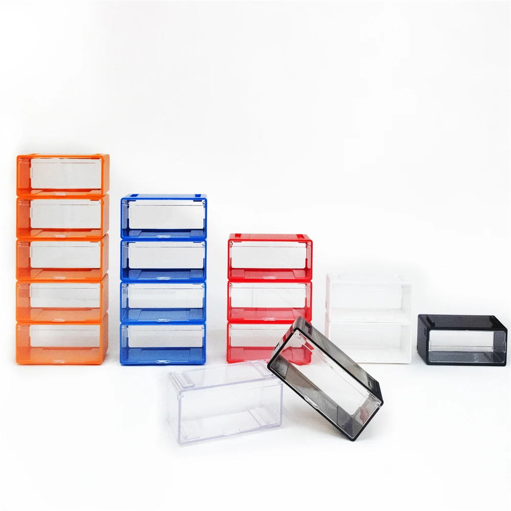 

1/64 Model Acrylic Display Case for Mini GT/KaidoHouse - Transparent High Quality Car Box (5pcs/Bag) -Car Model Protective Cover