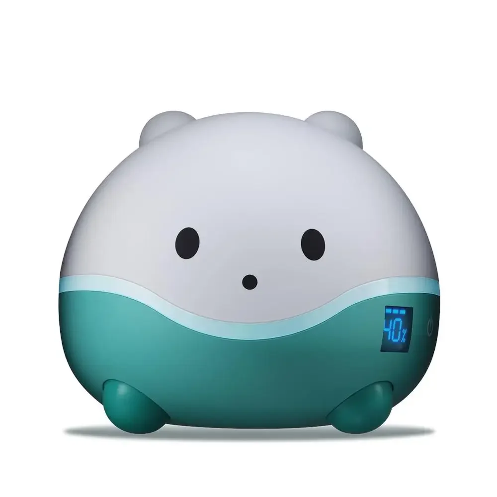 Adorable Ultrasonic Humidifier Essential Oils Diffuser Night Light Children Kids Mist Timer Automatic Shut Off Oil Tray 7 Color