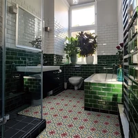 Peel and Stick VinylTiles Removable and Waterproof Flooring Tiles for Renters, Stick on Floor Tiles for Bathroom Backsplash 5