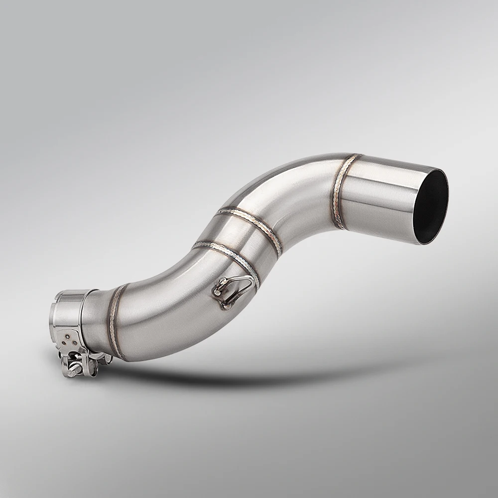 FOR CTX700 2014-2016 Slip On Exhaust Mid Pipe Equipped AW10 Tail Pipe Two Sizes 370mm 470mm Motorcycle Accessories 5