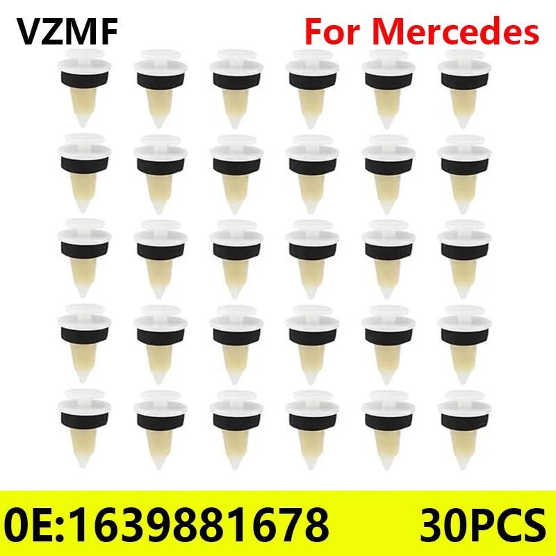

30 pieces OE #1639881678 to 1639881678 Door Adjustment Panel Clip Mercedes W163 ML320 ML350 ML350 ML430 ML430 ML500 98-05