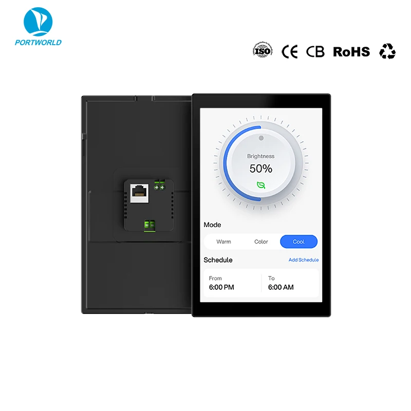 New Arrival 8 Inch RK3566 Quad Core Android 13 POE Tablet For Smart Office HVAC Control System