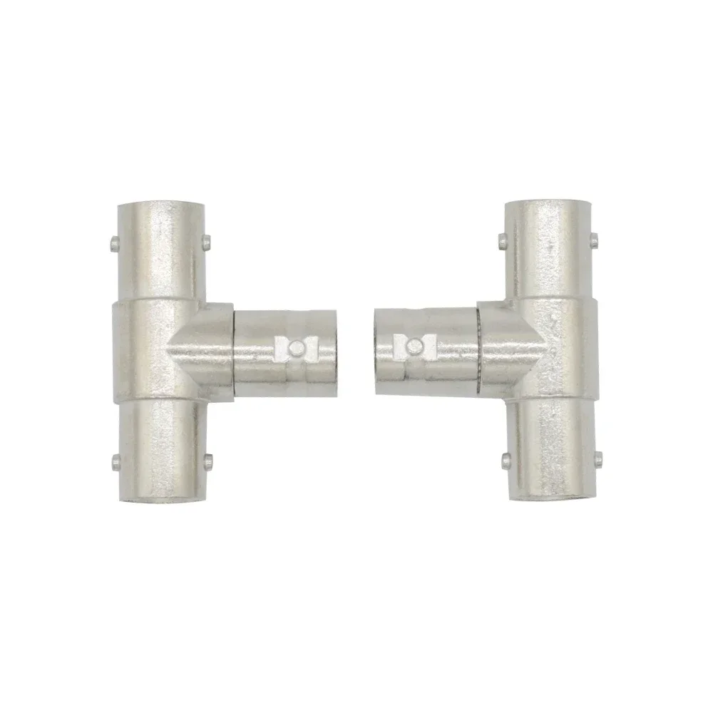 ANPWOO 2pcs/5pcs/10pcs  Right Angle tee security system BNC Connector three male connector for CCTV system