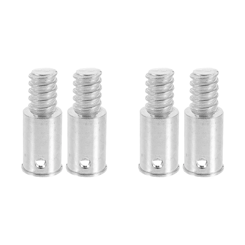 

4Pcs Threaded Tip Replacement Repair Kit,Aluminum Threaded Handle Tips For 0.72 Inch Wood Or Metal Poles