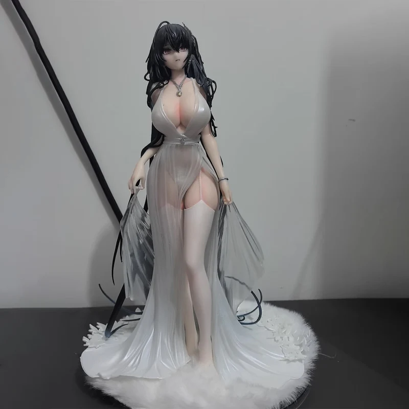 

29cm Azur Lane Anime Figures Taihou Taiho Action Figures Wedding Girl Statue Toys Beautiful Adult Collection Model Doll Gift