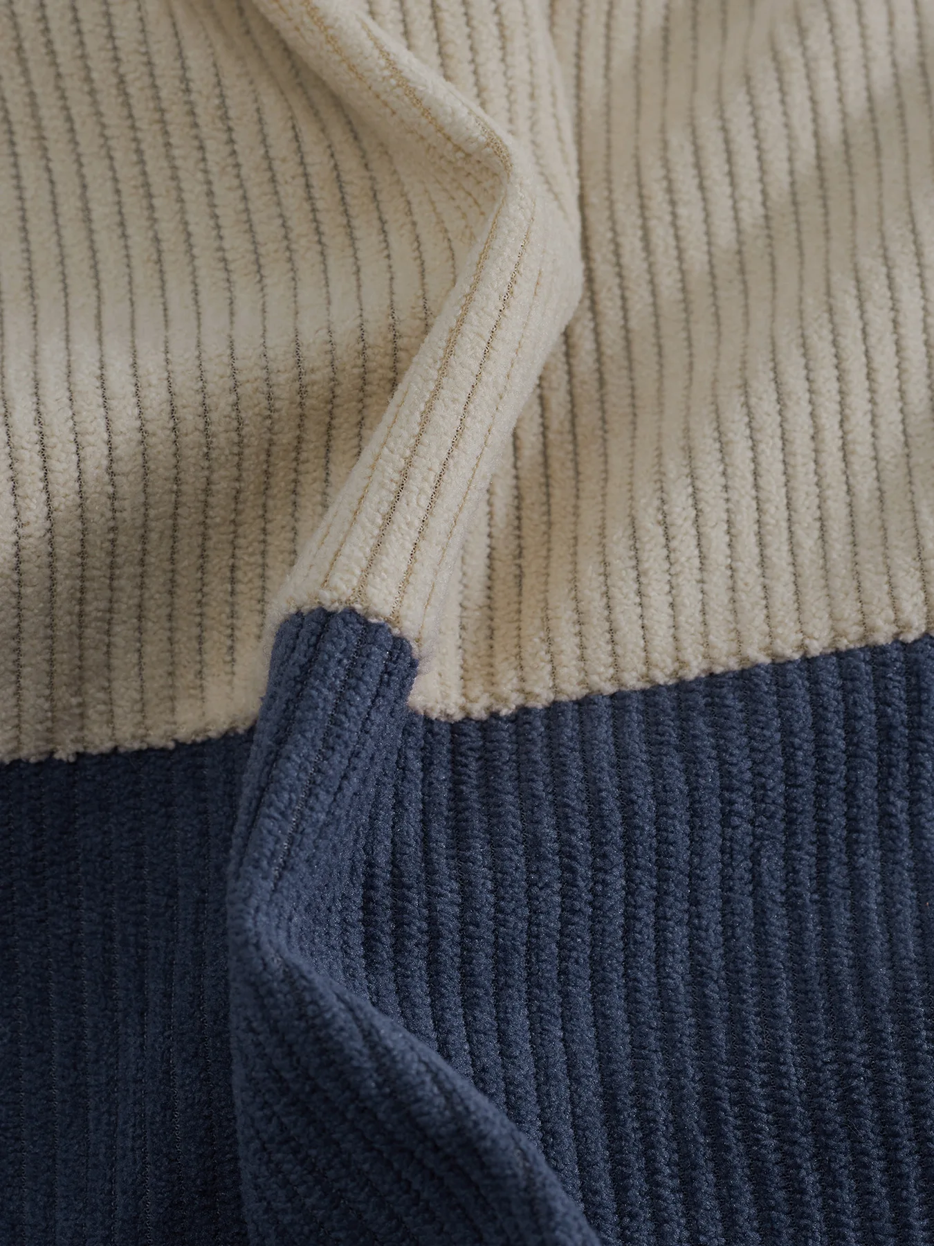 2026-Spring-Autumn-European-Men-Color-Block-Stand-Collar-Corduroy-Hoodie-Loose-Fit-Long-Sleeve-Pullover-Daily-Street-Outdoor-Spo