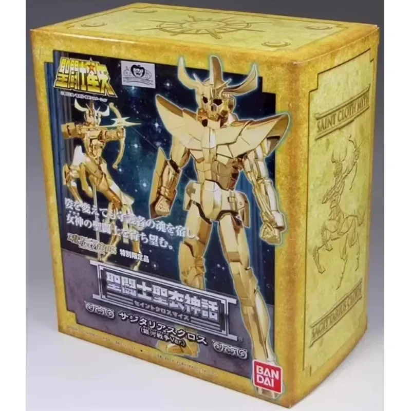 Bandai  Anime Action Collection Figures Original Saint Cloth Myth Ex Sagittarius Cloth Galaxy War Ver In Stock Model Toys