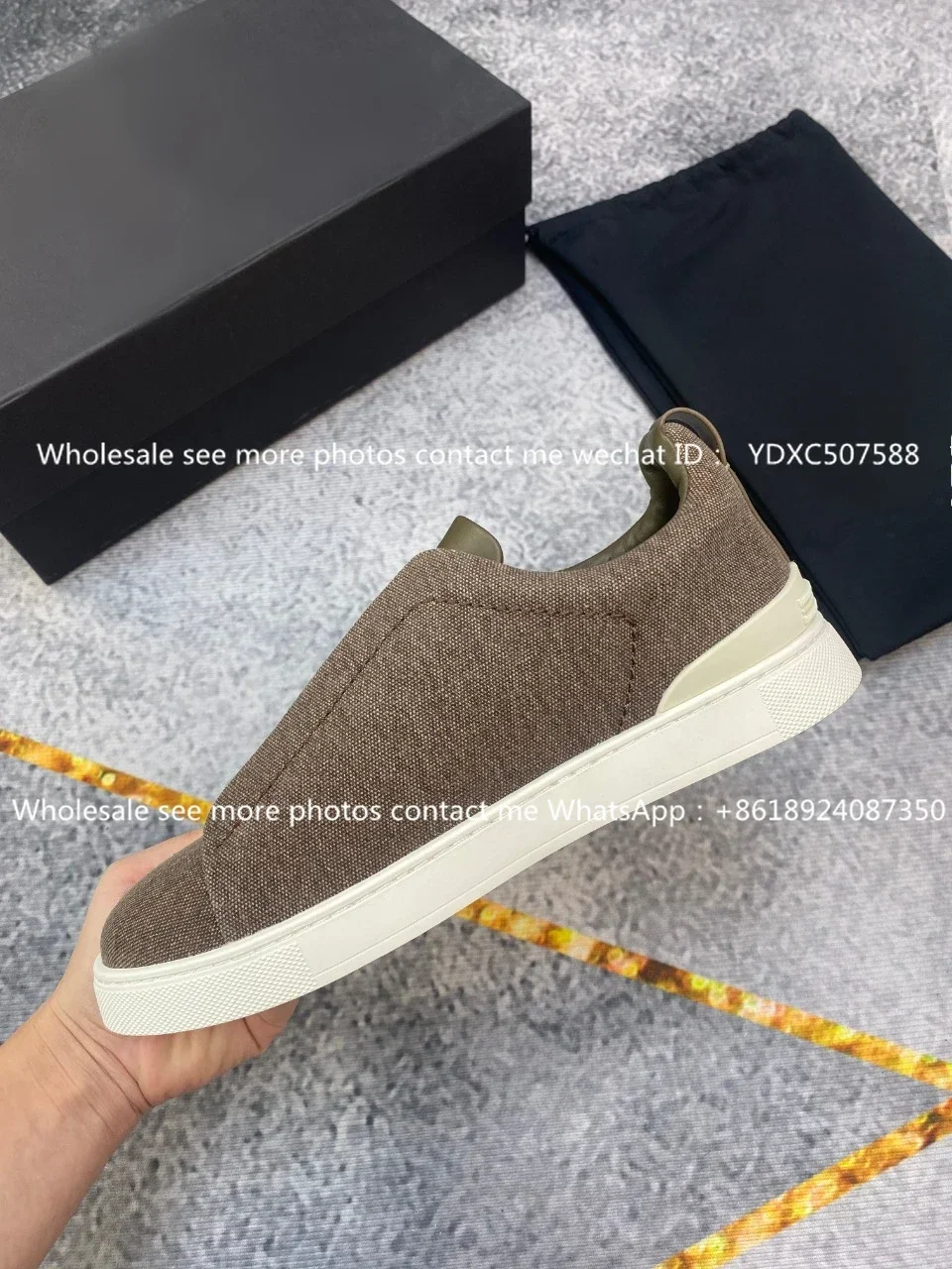 brown canvas