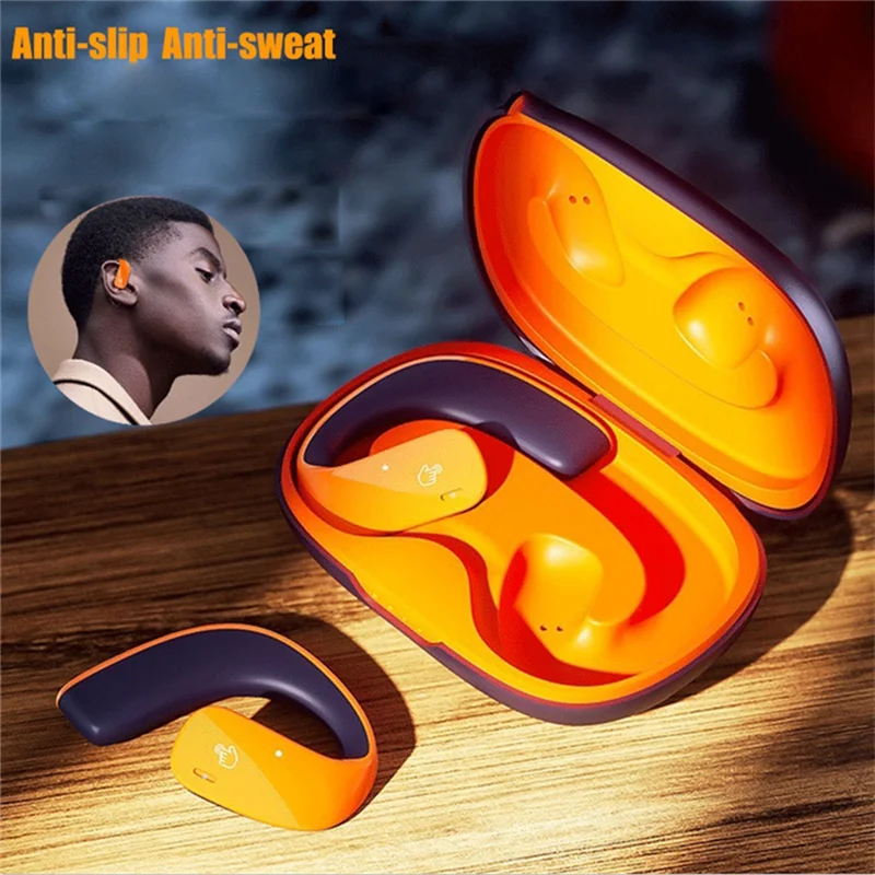 A57G-Bone Conduction Earphones TWS 5.3 Earphones Bluetooth Wireless Sports Earbuds HiFi Stereo Waterproof Headphones