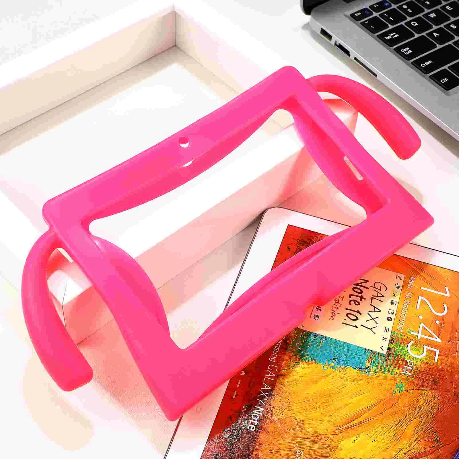 Capa de silicone com alça capa protetora compatível com Q88 Tablet PC tablet capa tablet 7 polegadas