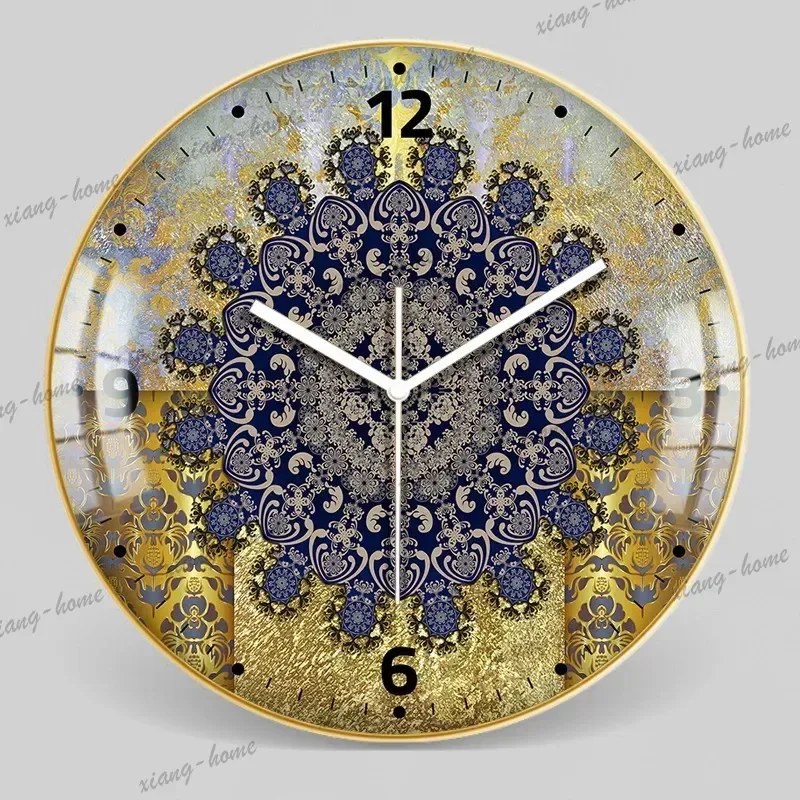 LJY Classroom Art Wall Clock Decoration Cozy Yoga Design Wall Clock Zones Youth Mecanismo Reloj Pared Furniture Home