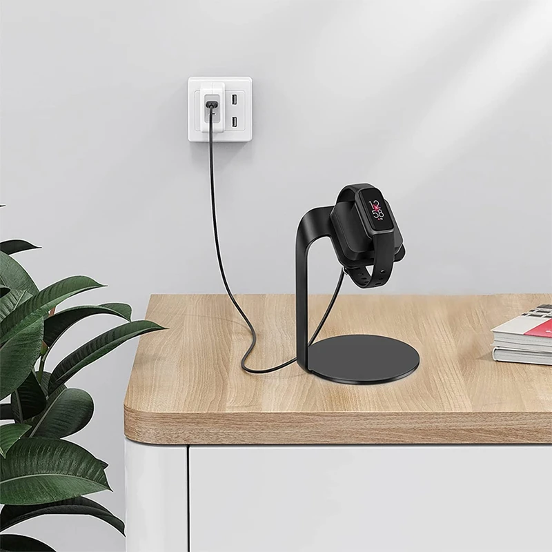 شاحن قفص الاتهام ل Fitbit Luxe Smartwatch ، شحن كابل ، مهد ، تهمة 5 ، 2021