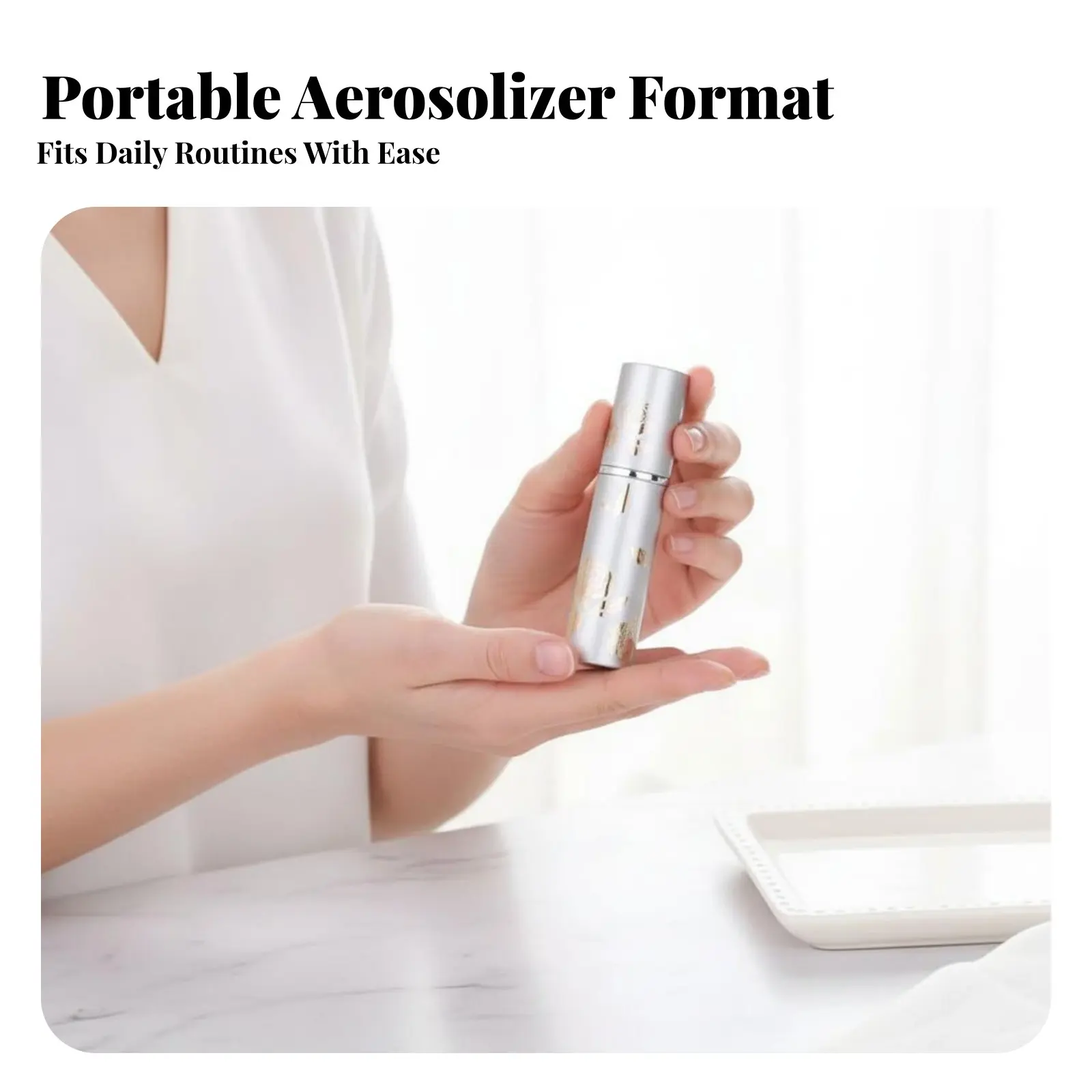 

10ml Mini Spray Bottle Fine Spray Refillable Perfume Spray Bottle Refillable Perfume Spray Dispenser Easy to Fill