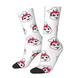 Jollibee Mascot Socks Harajuku High Quality Stockings All Season Long Socks Accessories for Man's Woman's Gifts