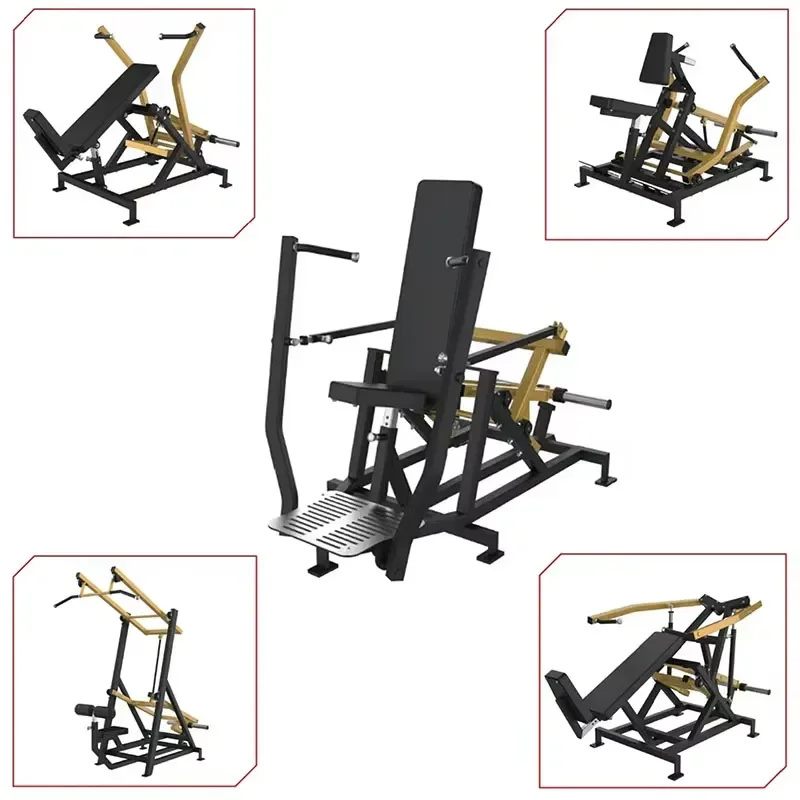 Hot Sale Commercial Gym Bench Rack Strength Training Board Loaded Sitting Tilt Chest Press Back Shoulder Function