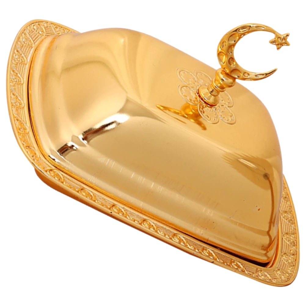 

Fruit Tray Iron Food Chips Serving Dish for Parties Trays Party Gold Appetizer Trays For Parties European Home Decor Buffet