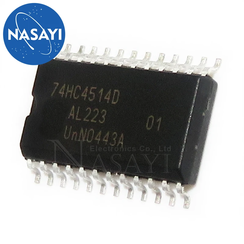 

10PCS 74HC4514D 74HC4514 SOP-24-7.2MM