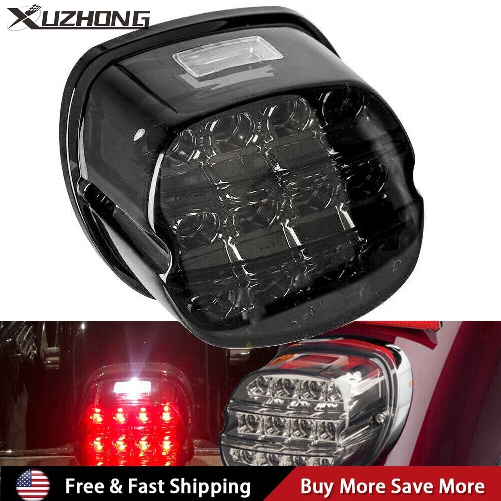 

LED Tail Light Brake For Harley Touring Road King Dyna Glide Softail Sporster US