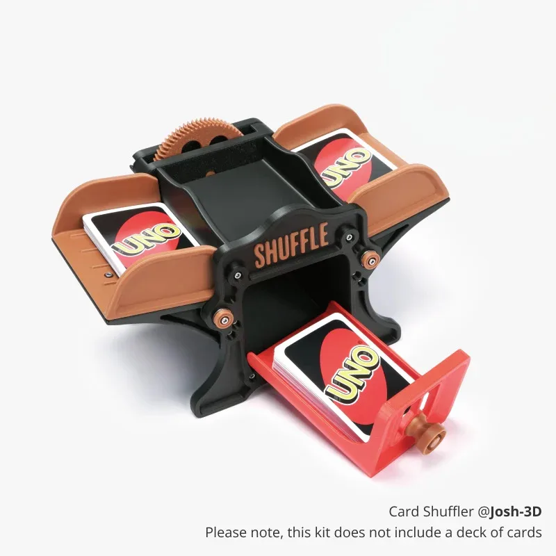 For Bambu Lab Card Shuffler ZH008 3D Printing DIY Creative Model Maker World Creator Program Gifts Great Design 3D Printer Parts