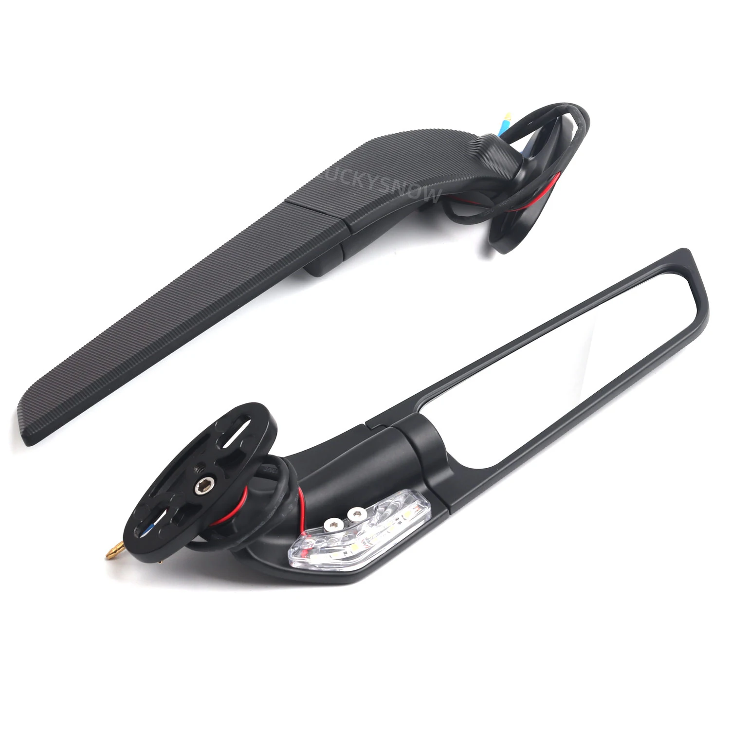 ホンダcbr650rf cbr1000rrrrcbr600rrcbr 250r 300r 400r500rモーターサイクルミラー改造ウィンドロータリーバックミラー