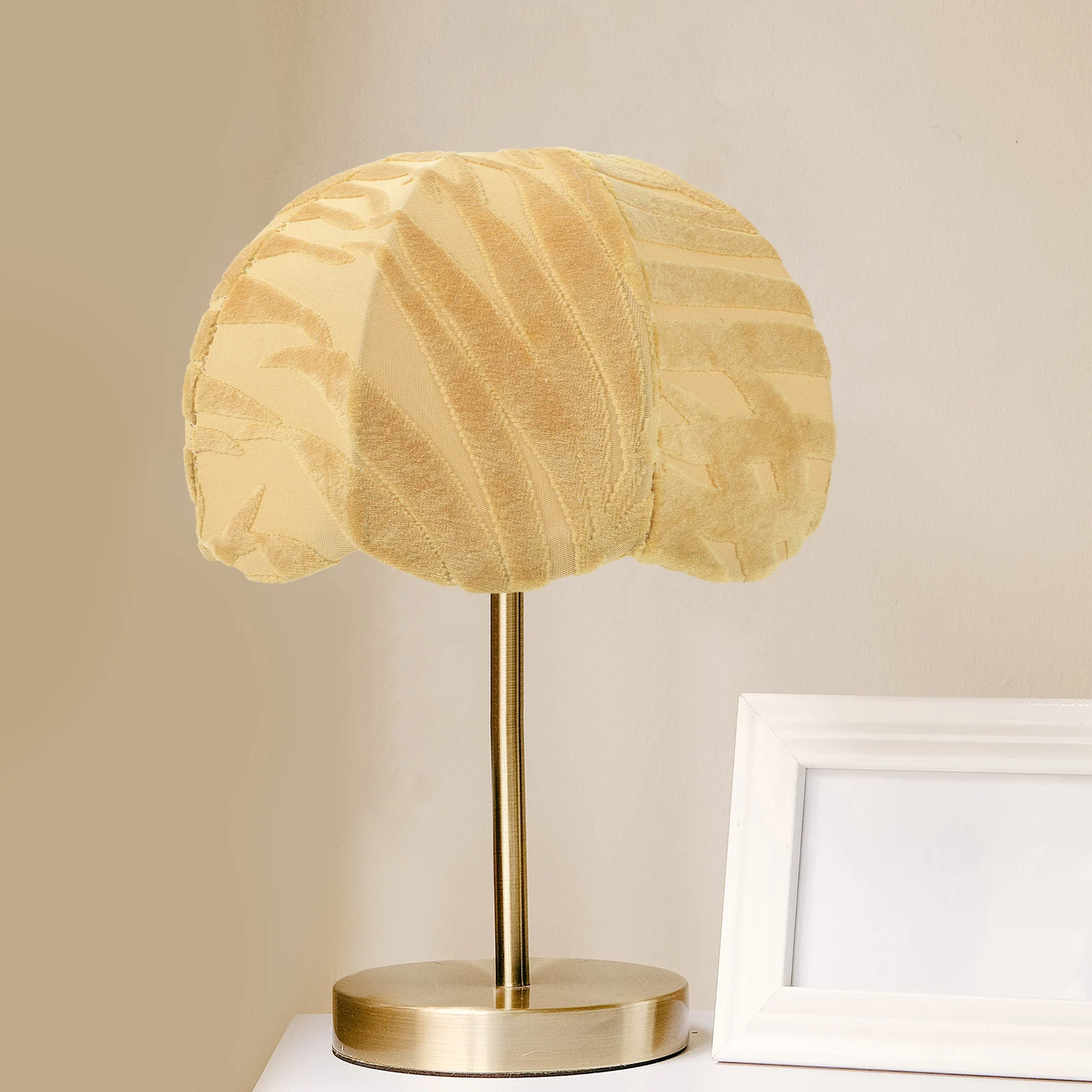 

Pumpkin-shaped Lampshade Lampshades for Table Cover Replacement Fabric Small Bedside