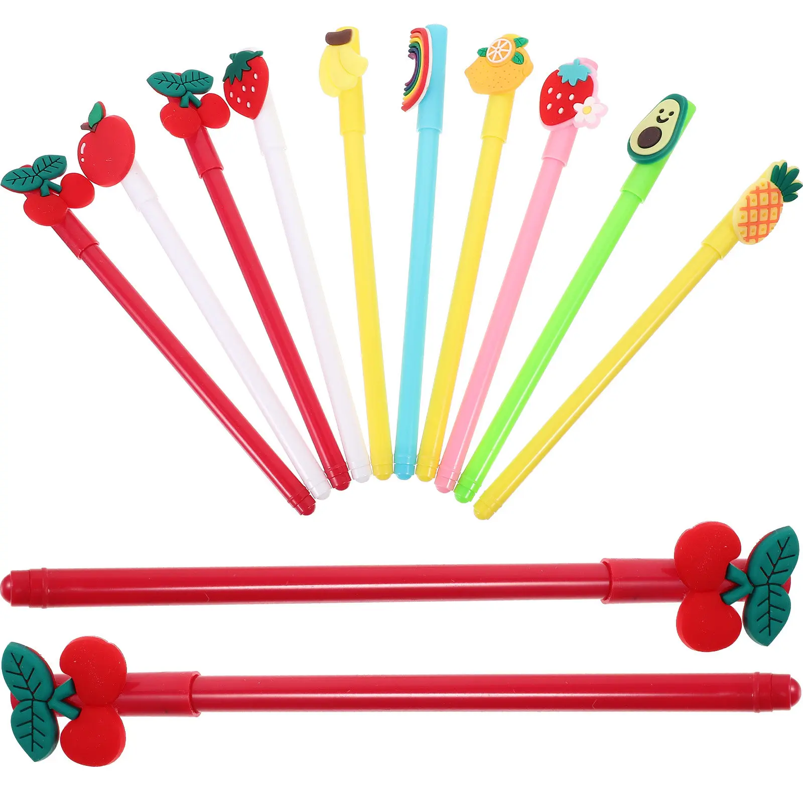 

20Pcs Gel Ink Pens Cartoon Design Comfortable Lightweight Smooth Writing Experience Perfect for Students Teachers Office