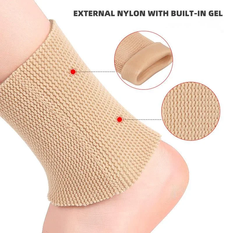 Figure Skating Ankle Braces Sports Ankle Pads Men's Women's Stretch Compression Sports Ankle Pads Heel Protectors