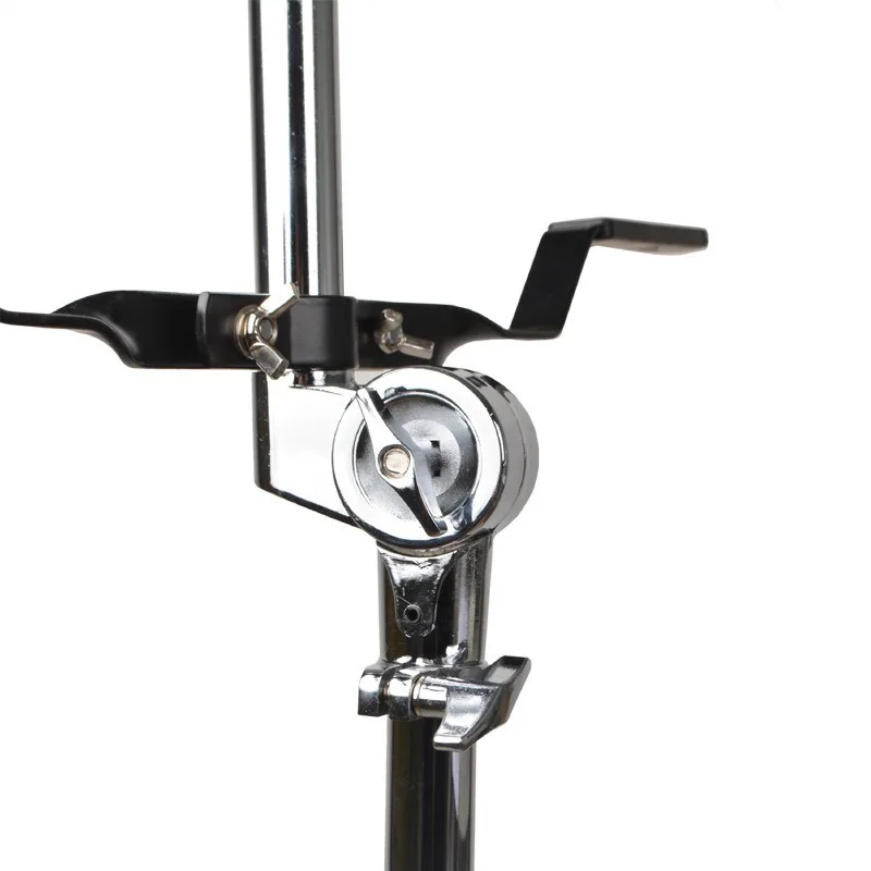 Suporte de tambor bongo de metal, altura ajustável, portátil, leve, antiderrapante, suporte para instrumento, adequado para desempenho de prática
