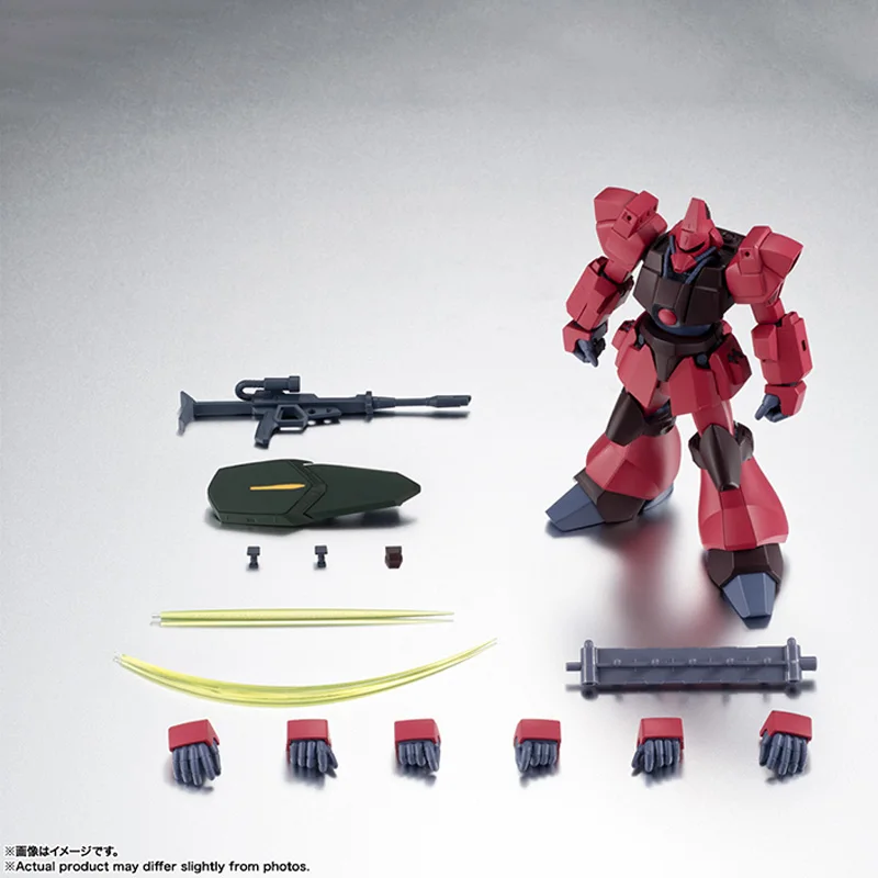 Bandai Original figura Gundam modelo Kit el Robot espíritus RMS-117 Galbaldy-β colección de Anime figuras de acción modelo Juguetes