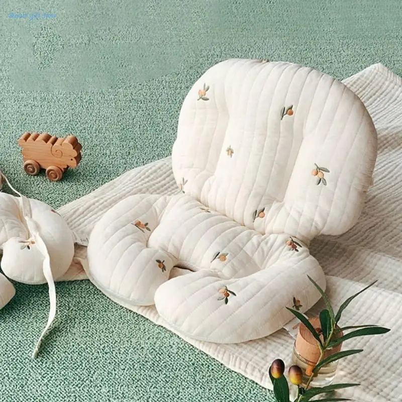 Coussin chaise haute pour bébé, joli coussin épais imprimé pour chaises hautes poussette