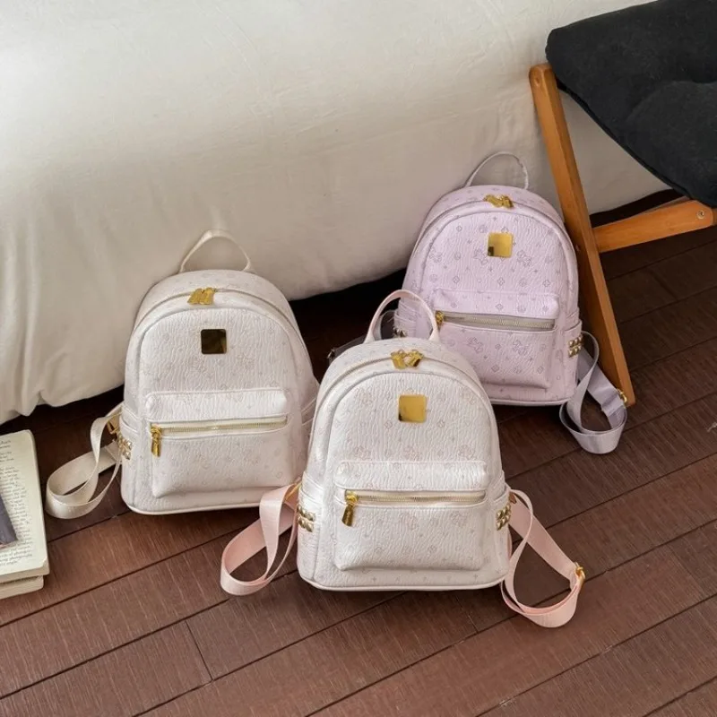 

Original Textured Diaper Bag Retro Elegant Shoulder Purse Large Capacity Stylish Crossbody For Leisure Shopping Party